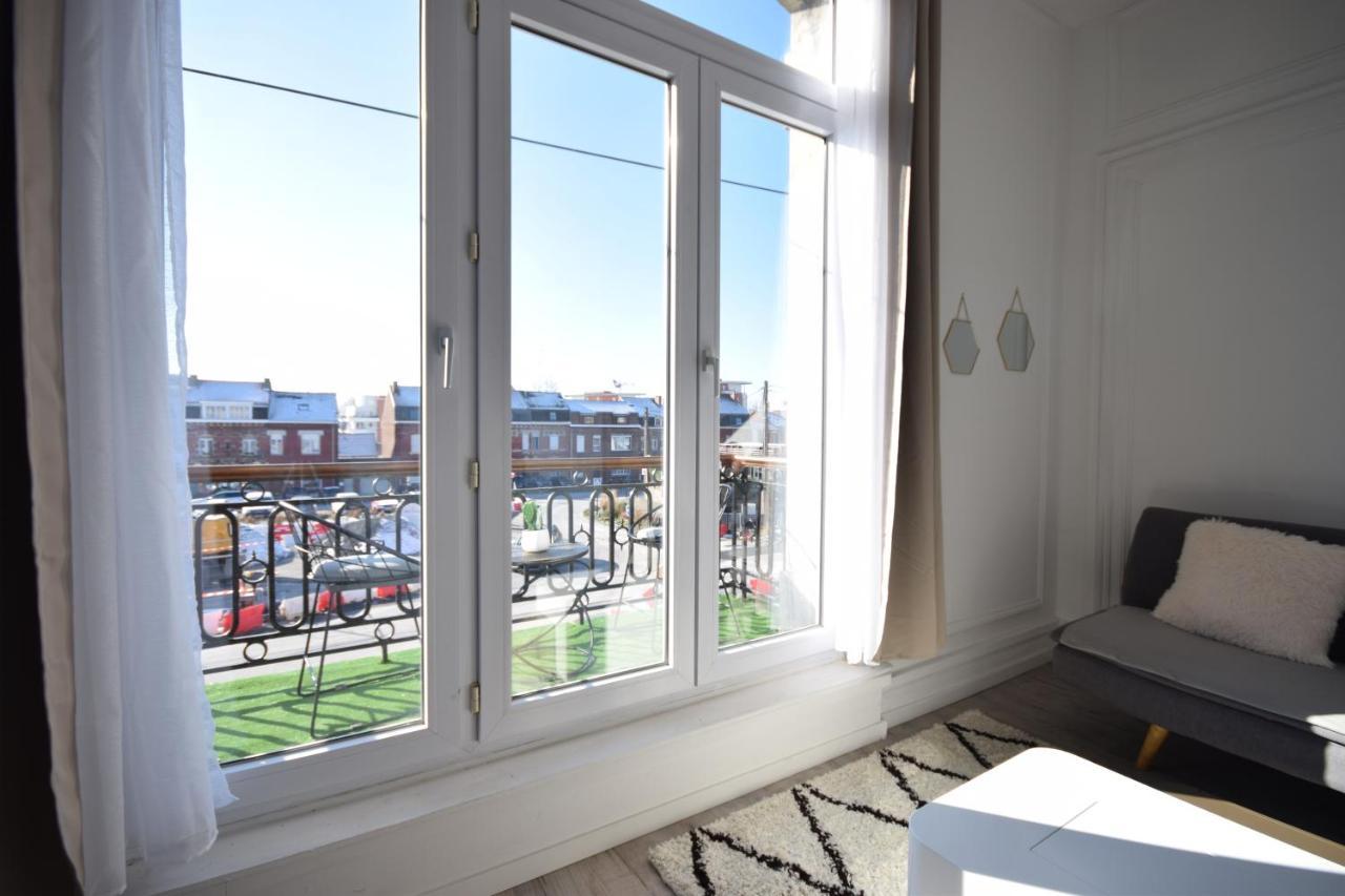 Chic Appart Design - Hyper Centre - Tramway - Free Wifi - Lerelaisdodile12 Валансьен Экстерьер фото
